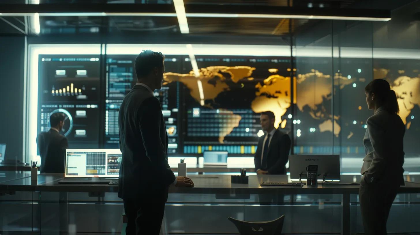 a sleek, modern office environment showcases a diverse team engaged in a dynamic recovery simulation, with digital screens displaying real-time data and recovery procedures, emphasizing the importance of regular testing in fortifying data recovery plans.